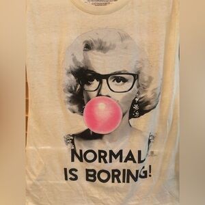 Marilyn Monroe Mighty Fine Red Carpet Noir Tee